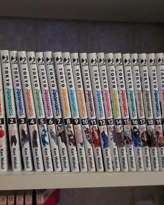 Tokyo Revengers Manga 1-30 con tutti e 4 i Toman