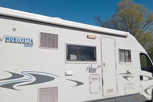 Mobilvetta Altair clima cabina cellula tagliandato