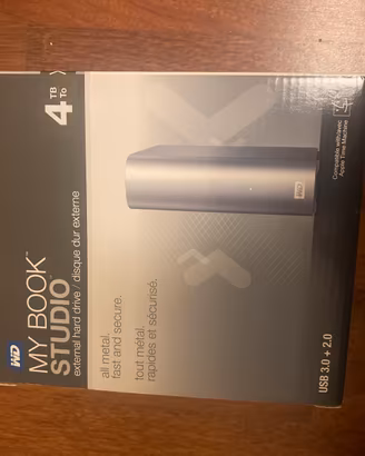 WD My Book Studio 4 TB hard disk Mac