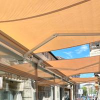 2 Tende da Sole a Barra Quadra (300x200 cm) – Beig