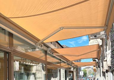 2 Tende da Sole a Barra Quadra (300x200 cm) – Beig