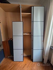 armadio + letto singolo