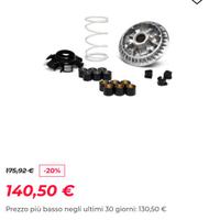 Variatore Malossi multivar per Kymco downtown 300