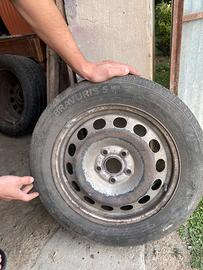 Treno estive barum + gomma michelin scorta