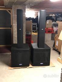 Impianto audio FBT VERTUS + MITUS