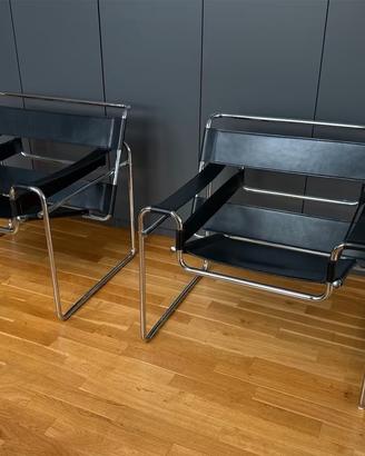 COPPIA di poltrone WASSILY  B3 di MDF Italia