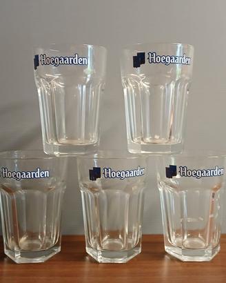 Bicchieri birra Hoegaarden