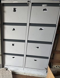 schedari/classificatori in metallo/archivio