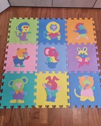 Tappetino morbido cm 90x90 per bambini