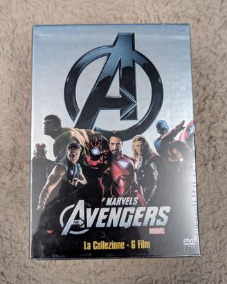 Cofanetto 6 DVD Avengers