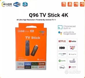 TV STICK HDMI SMART TV ANDROID 14.0 4K 8GB-128GB 