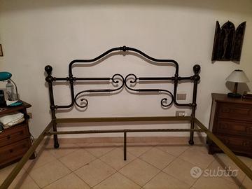 Letto in ottone