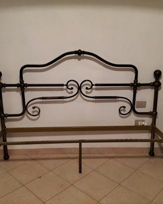 Letto in ottone
