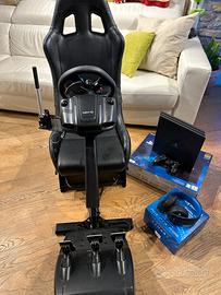 Playseat + volante logitech g29 + ps4 + cuffie