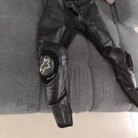 Pantaloni pelle alpinestars missile v3