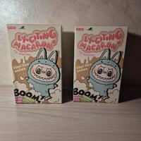 X2 Labubu Exciting Macaron originali PopMart