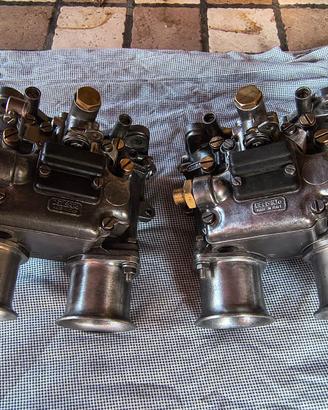 2 Carburatori Dell'Orto DHLA45E da 45 con trombett