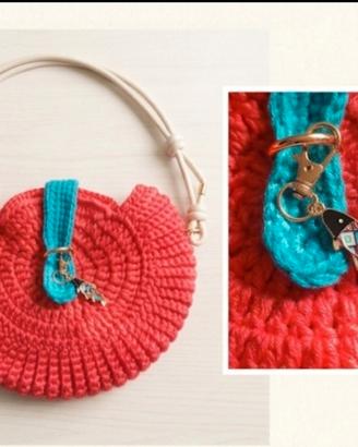 borsa all' uncinetto 