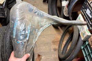 Marmitta Cagiva aletta rossa