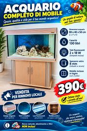 ACQUARIO NUOVO 130 LITRI 
