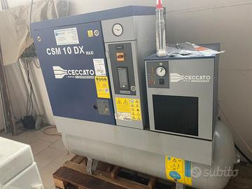 Compressore a vite Ceccato 200L con essiccatore