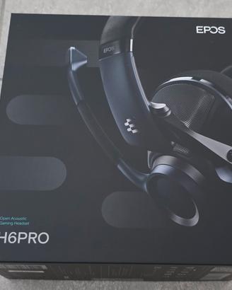 EPOS H6Pro Cuffie da gaming aperte