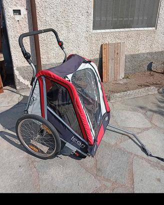 Carello bici porta bimbi