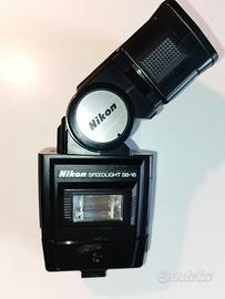 Flash Nikon Speedlight SB-16 + custodia in pelle