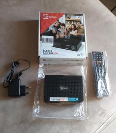 Decoder digitale terrestre DVB-T2 TeleSystem