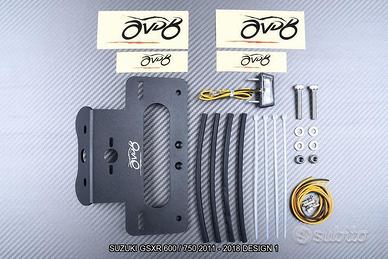 Portatarga corto SUZUKI GSXR 600 / 750 2011 - 2018