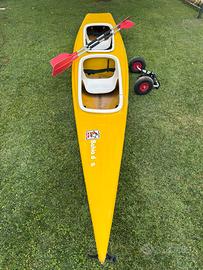 Canoa biposto Nova Bahia 2 in vetroresina