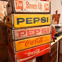 Cassette americane coca cola pepsi cola seven up