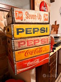 Cassette americane coca cola pepsi cola seven up