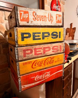 Cassette americane coca cola pepsi cola seven up