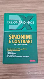 Dizionario. Lingua italiana. Sinonimi