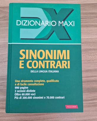 Dizionario. Lingua italiana. Sinonimi