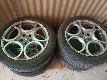 cerchi e gomme Alfa Romeo 159 18"