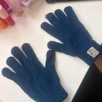 Guanti invernali blu - morbidi e caldi