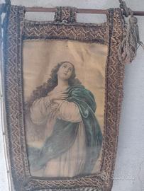 Immagine Sacra su tela "Madonna addolorata"