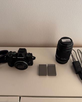 OLYMPUS  E-M10+OBBIETIVI  14mm-42mm + 72mm-300mm