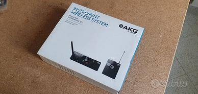 Sistema wireless AKG con trasmettitore bodypack