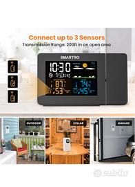 Stazione meteorologica wireless Orologio digitale