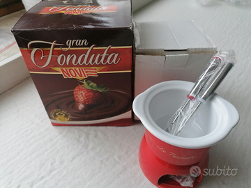 Mini Set fonduta Novi per cioccolato
