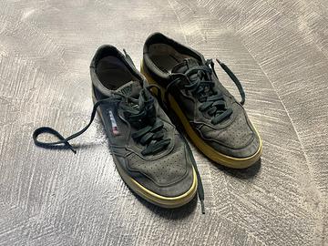 Sneakers Autry Medalist, nabuk verde scuro