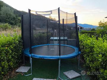Trampolino rete Ultrasport  diametro 305cm 160kg