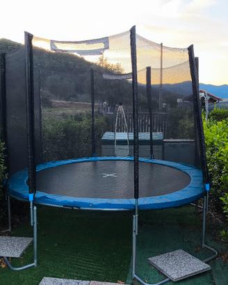 Trampolino rete Ultrasport  diametro 305cm 160kg