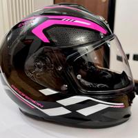 Casco Scorpion EXO-491 KRIPTA Nero/Rosa – Taglia M
