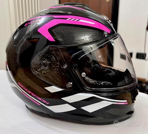 Casco Scorpion EXO-491 KRIPTA Nero/Rosa – Taglia M
