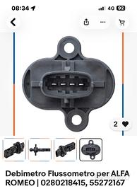 Debimetro alfa stelvio