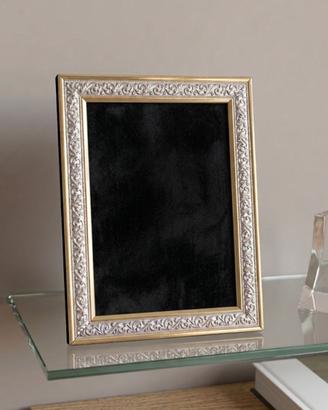 Massicia Cornice Portafoto Oro e Argento